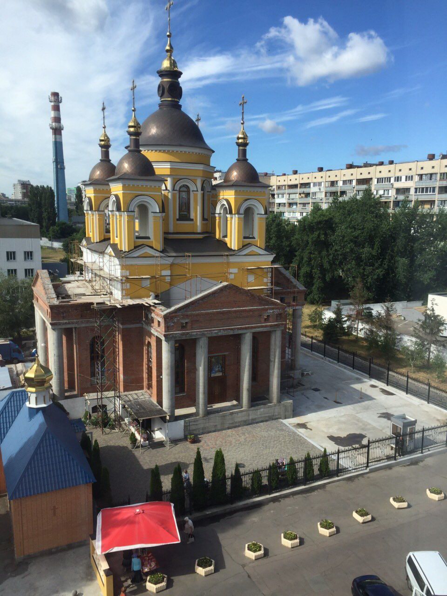 Храм мучеников Космы и Дамиана Римских в Киеве - Видеосъёмка, видеооператор  в Киеве, видеограф