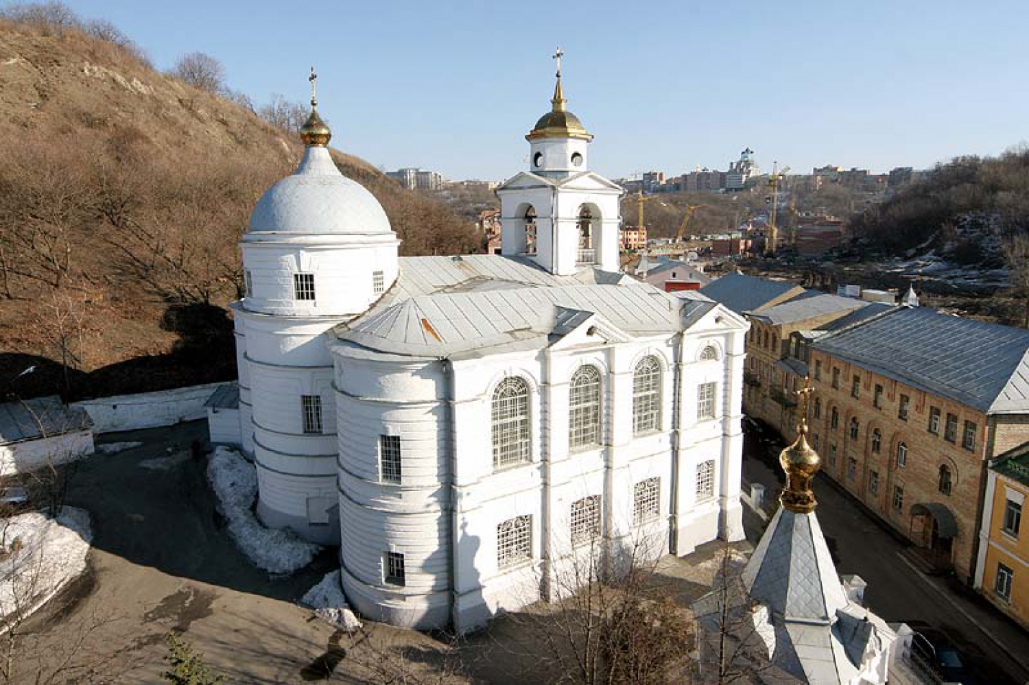 Крестовоздвиженский храм в Киеве. - Видеосъёмка, видеооператор в Киеве,  видеограф