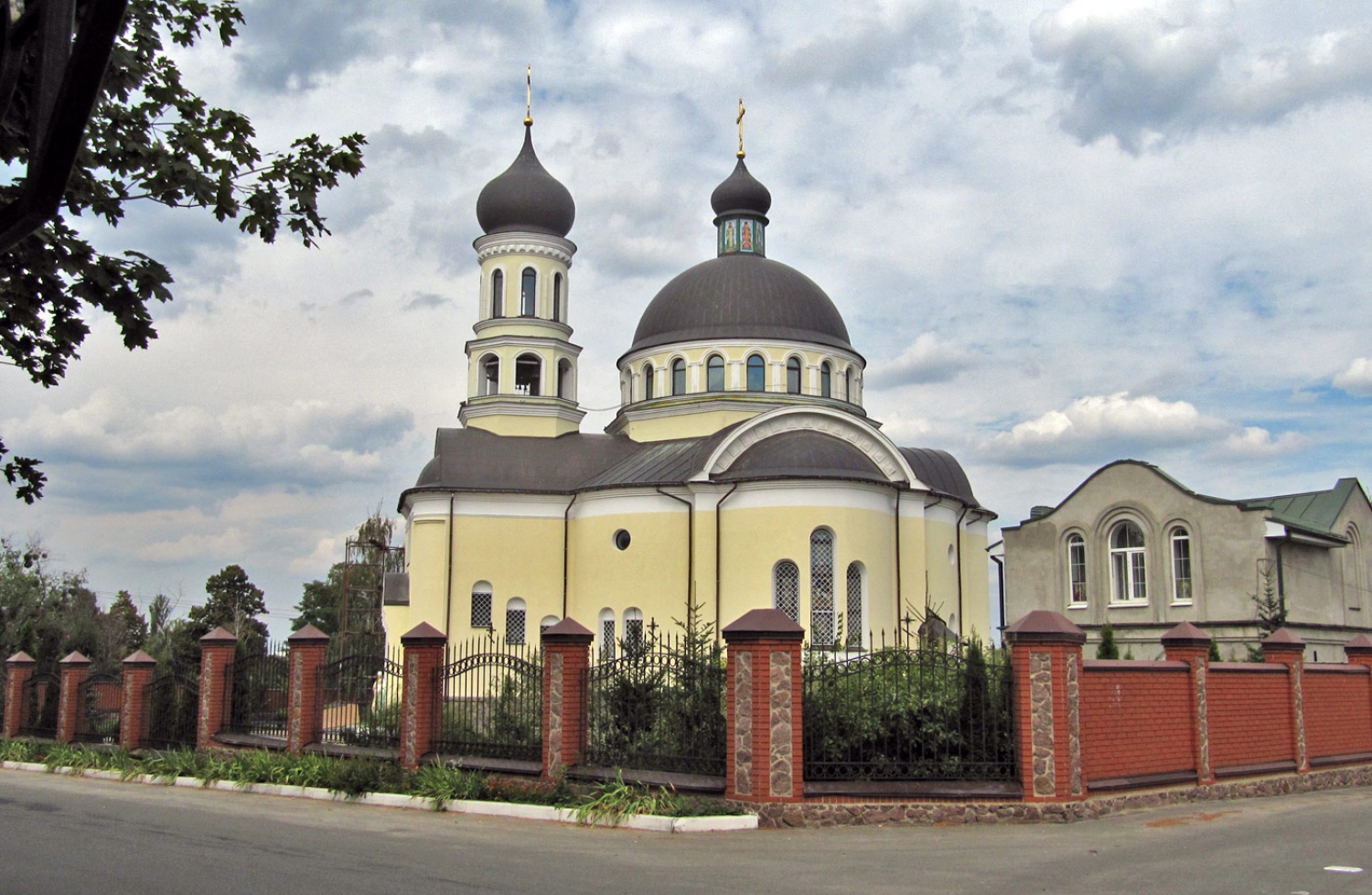 Храм Казанской иконы Божьей Матери (Софиевская Борщаговка) в Киеве -  Видеосъёмка, видеооператор в Киеве, видеограф